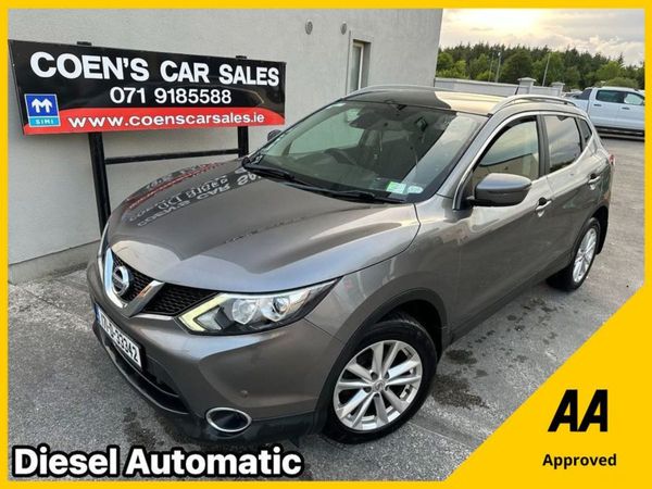 Nissan Qashqai SUV, Diesel, 2017, Grey