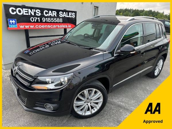 Volkswagen Tiguan SUV, Diesel, 2015, Black