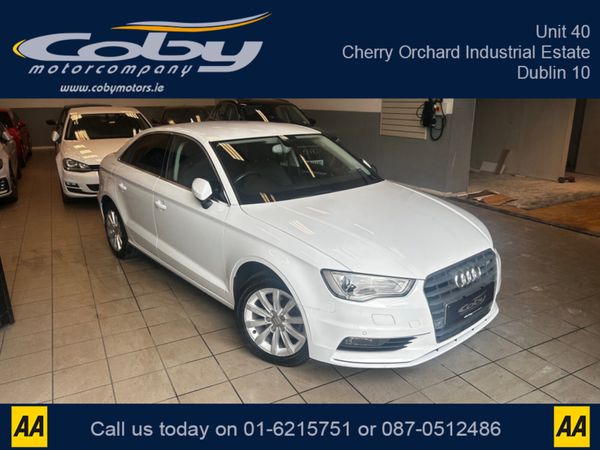 Audi A3 Saloon, Petrol, 2014, White