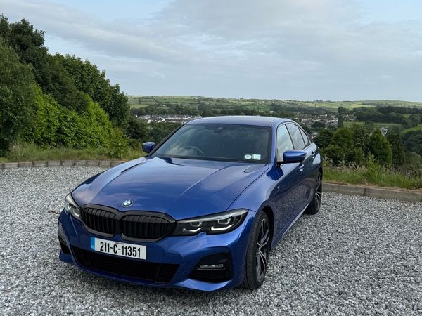 BMW 3-Series Saloon, Petrol Plug-in Hybrid, 2021, Blue