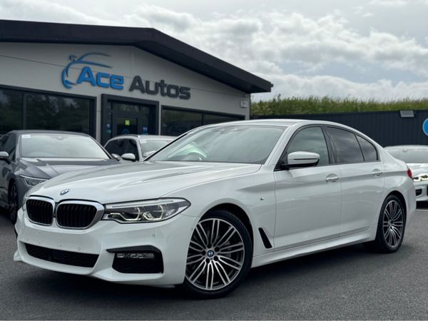 BMW 5-Series Saloon, Diesel, 2017, White