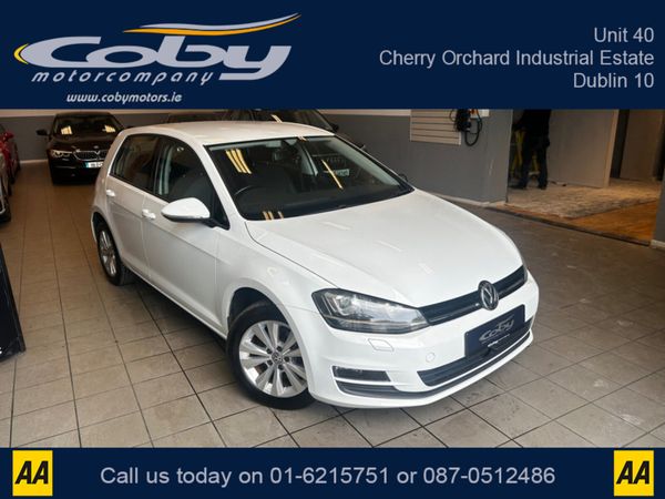 Volkswagen Golf Hatchback, Petrol, 2014, White