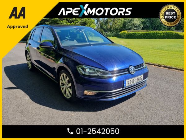Volkswagen Golf Hatchback, Petrol, 2017, Blue
