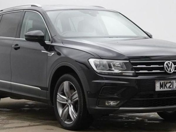 Volkswagen Tiguan Allspace SUV, Diesel, 2021, Black