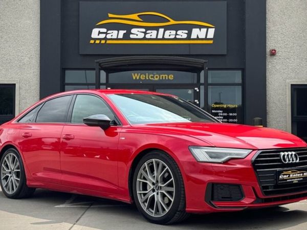 Audi A6 Saloon, Diesel, 2021, Red
