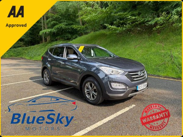 Hyundai Santa Fe SUV, Diesel, 2015, Blue
