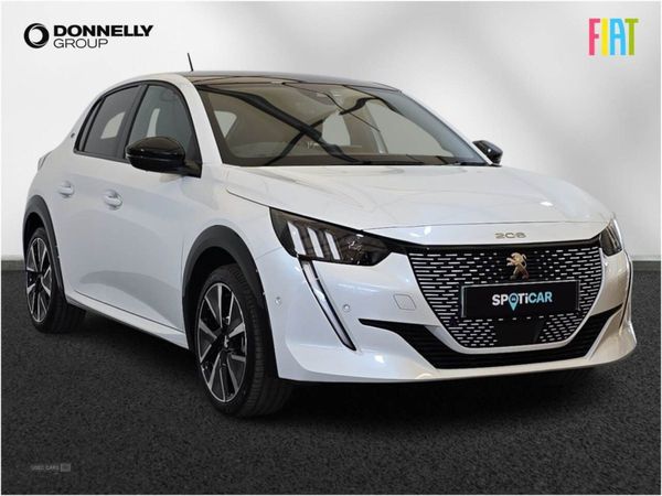 Peugeot 208 , Electric, 2022, White