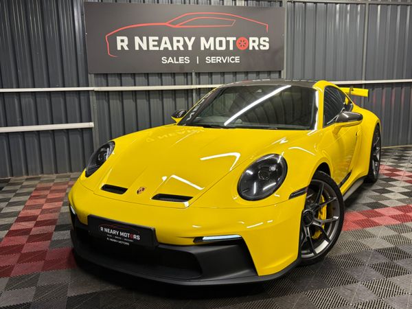 Porsche 911 Coupe, Petrol, 2022, Yellow