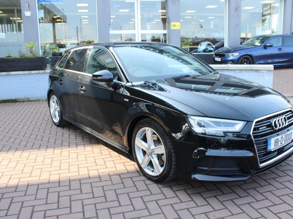 Audi A3 Hatchback, Petrol, 2018, Black