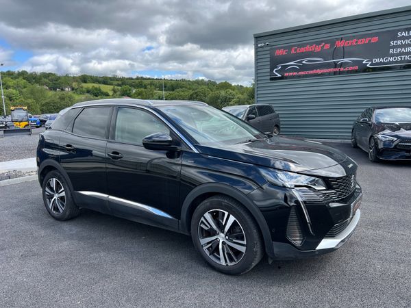 Peugeot 3008 SUV, Petrol Hybrid, 2022, Black