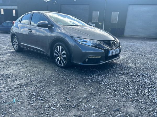 Honda Civic Hatchback, Diesel, 2015, Grey