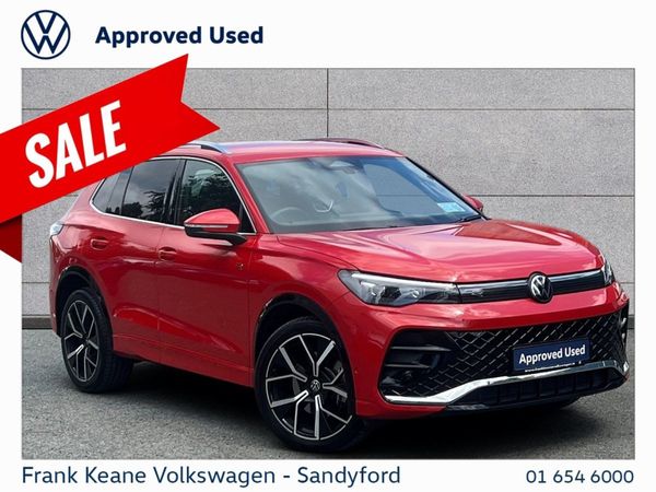 Volkswagen Tiguan SUV, Diesel, 2025, Red