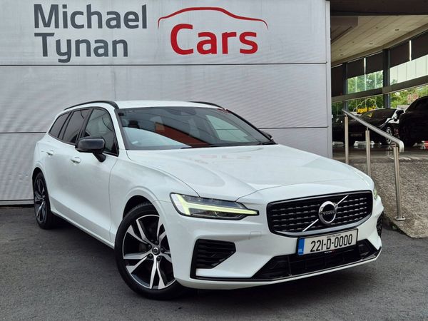 Volvo V60 Estate, Petrol Plug-in Hybrid, 2022, White