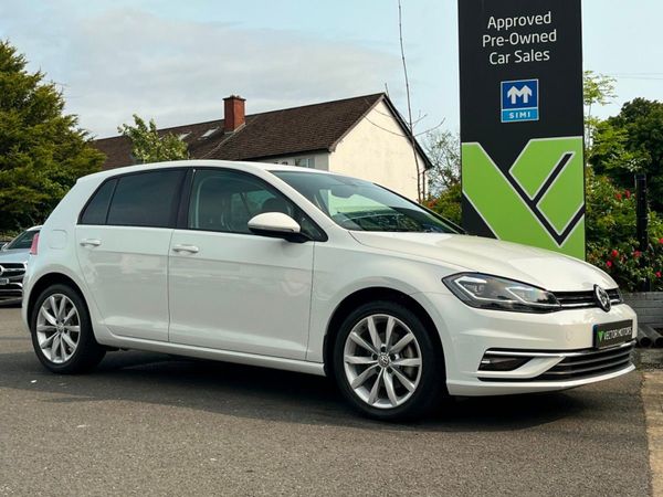 Volkswagen Golf Hatchback, Petrol, 2019, White