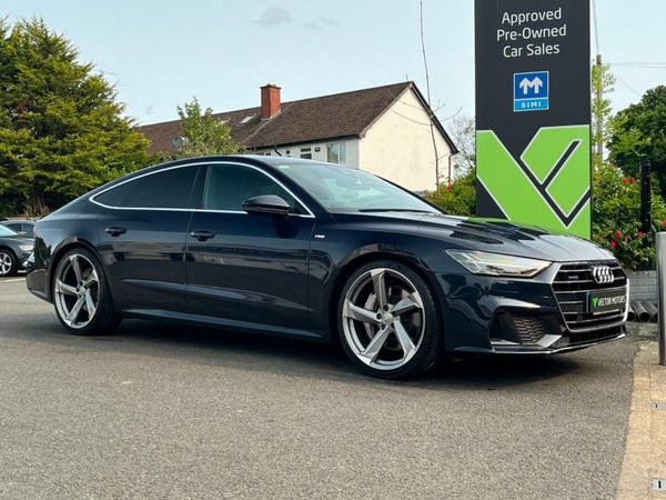 Audi A7 Hatchback, Petrol Plug-in Hybrid, 2020, Blue