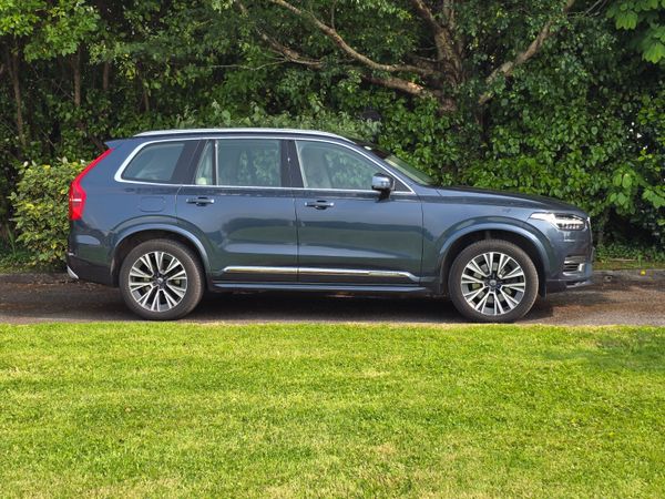 Volvo XC90 SUV, Petrol Plug-in Hybrid, 2020, Blue