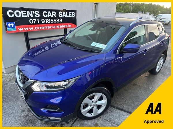 Nissan Qashqai SUV, Petrol, 2019, Blue