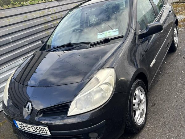 Renault Clio Hatchback, Ethanol Petrol, 2009, Black