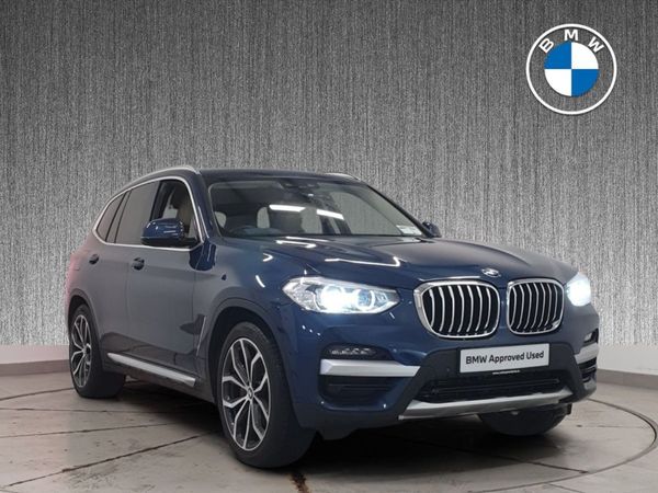 BMW X3 SUV, Petrol Plug-in Hybrid, 2021, Blue