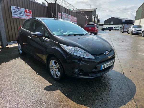 Ford Fiesta Hatchback, Petrol, 2008, Black