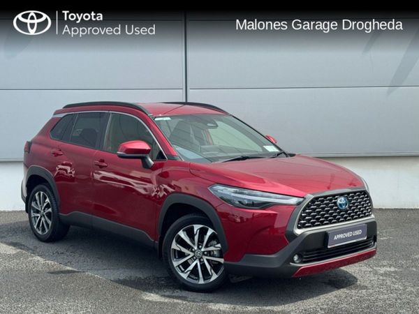 Toyota Corolla Cross SUV, Hybrid, 2023, Red