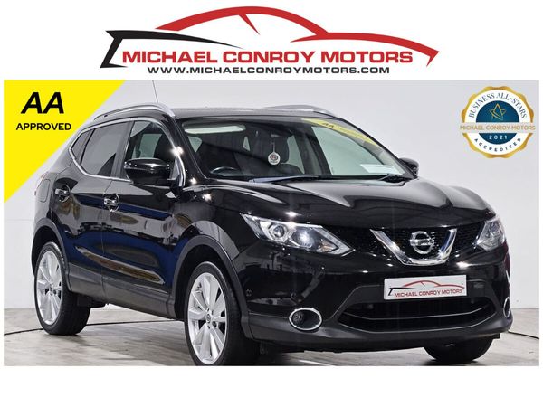 Nissan Qashqai SUV, Diesel, 2016, Black