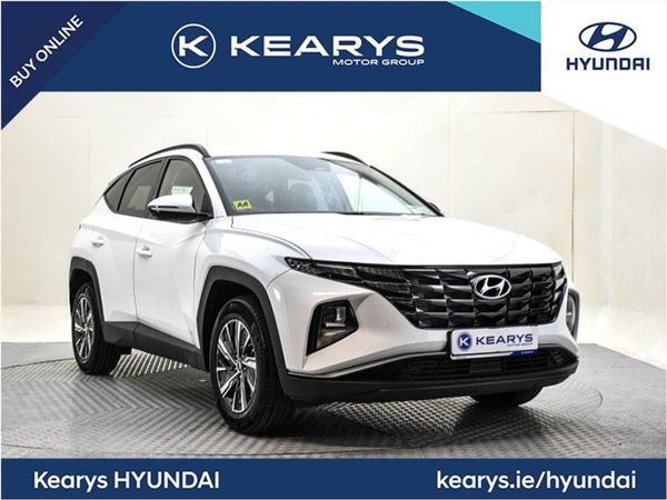 Hyundai Tucson SUV, Petrol Hybrid, 2021, White
