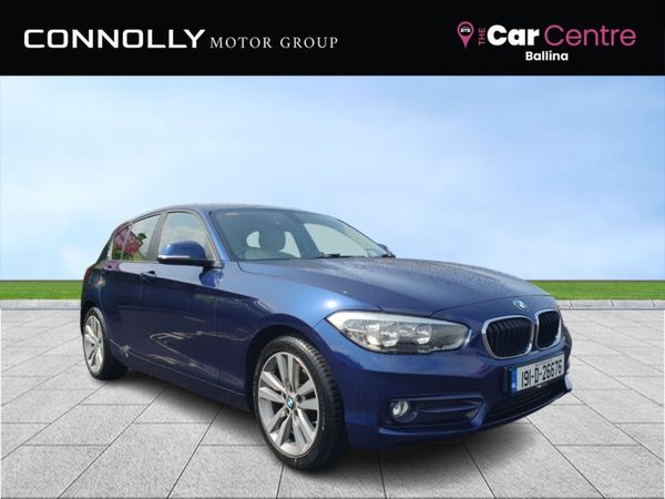 BMW 1-Series Hatchback, Diesel, 2019, Blue
