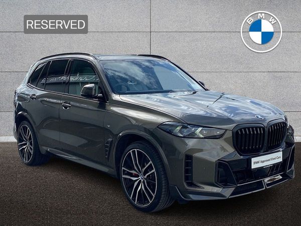 BMW X5 SUV, Petrol Plug-in Hybrid, 2025, Green