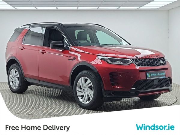 Land Rover Discovery Sport SUV, Petrol Plug-in Hybrid, 2024, Red
