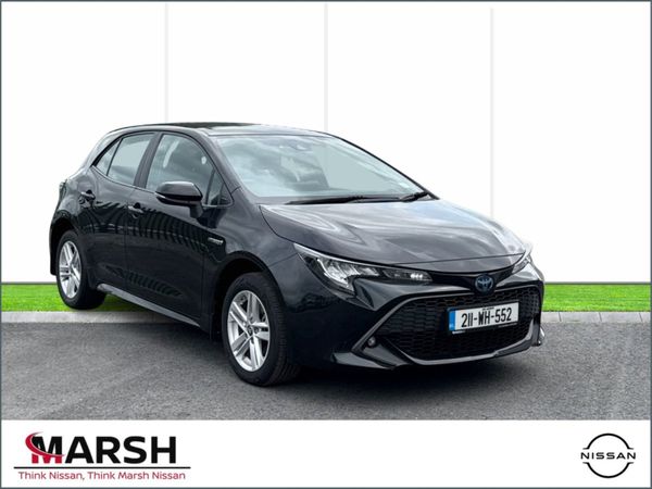 Toyota Corolla Hatchback, Petrol Hybrid, 2021, Black