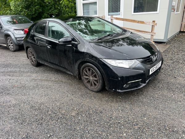 Honda Civic Hatchback, Diesel, 2012, Black