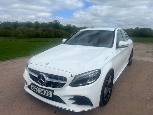 Mercedes-Benz C-Class Saloon, Diesel, 2019, White