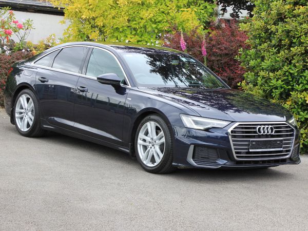 Audi A6 Saloon, Diesel, 2019, Blue