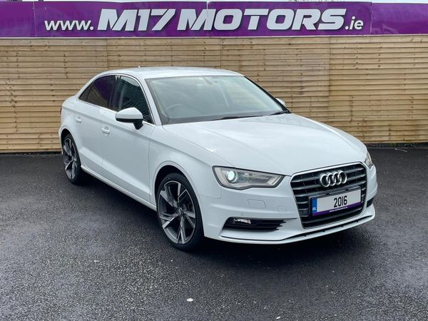 Audi A3 Saloon, Petrol, 2016, White