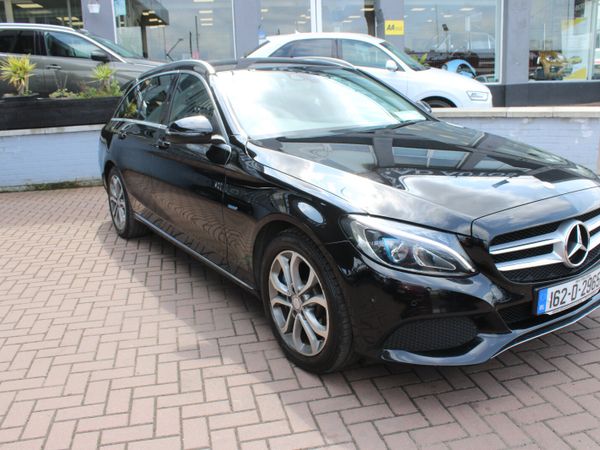 Mercedes-Benz C-Class Estate, Petrol Plug-in Hybrid, 2016, Black