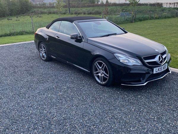 Mercedes-Benz E-Class Convertible, Diesel, 2015, Black