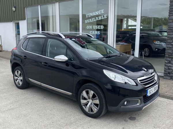 Peugeot 2008 SUV, Diesel, 2016, Black