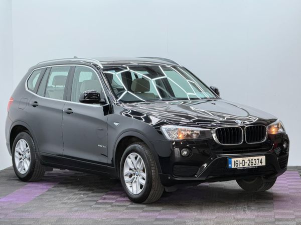 BMW X3 SUV, Diesel, 2016, Black
