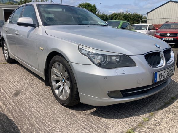 BMW 5-Series Saloon, Diesel, 2010, Silver