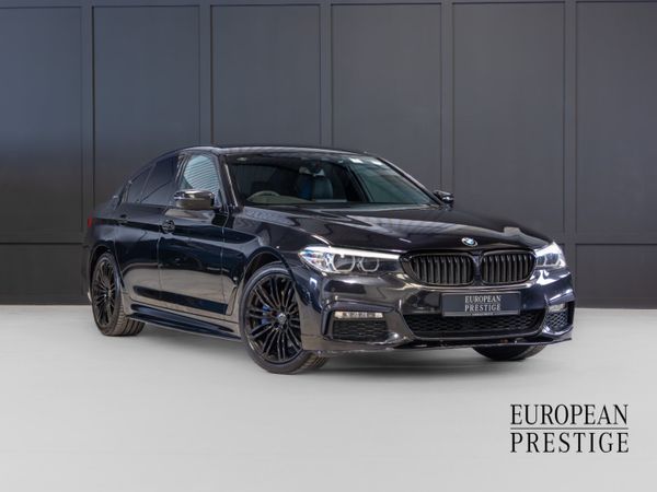 BMW 5-Series Saloon, Petrol Plug-in Hybrid, 2018, Black