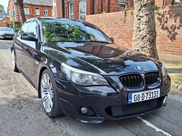BMW 5-Series Saloon, Diesel, 2008, Black