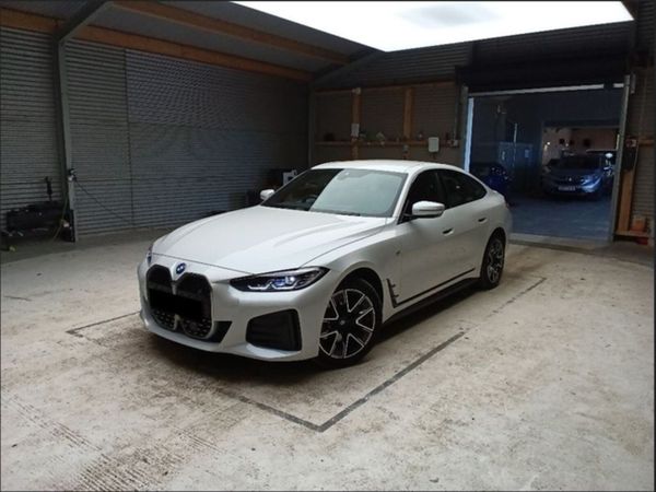 BMW i4 Coupe, Electric, 2022, White