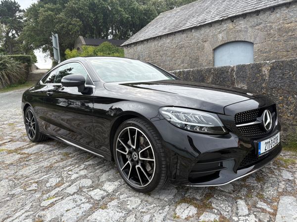 Mercedes-Benz C-Class Coupe, Petrol, 2021, Black