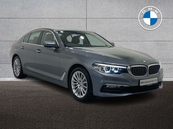 BMW 5-Series Saloon, Diesel, 2018, Blue