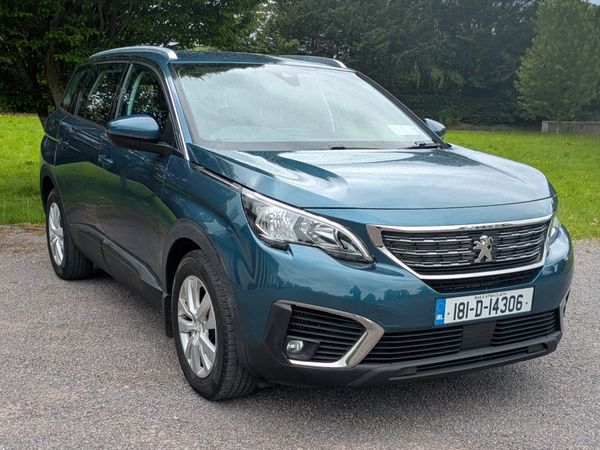 Peugeot 5008 MPV, Petrol, 2018, Green