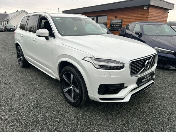 Volvo XC90 SUV, Petrol Plug-in Hybrid, 2017, White