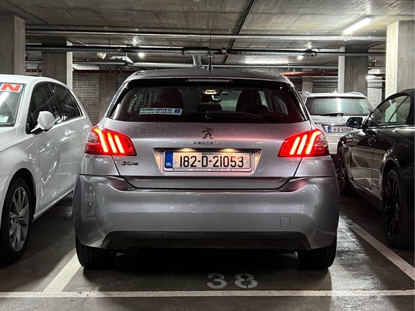 Peugeot 308 Hatchback, Diesel, 2018, Grey