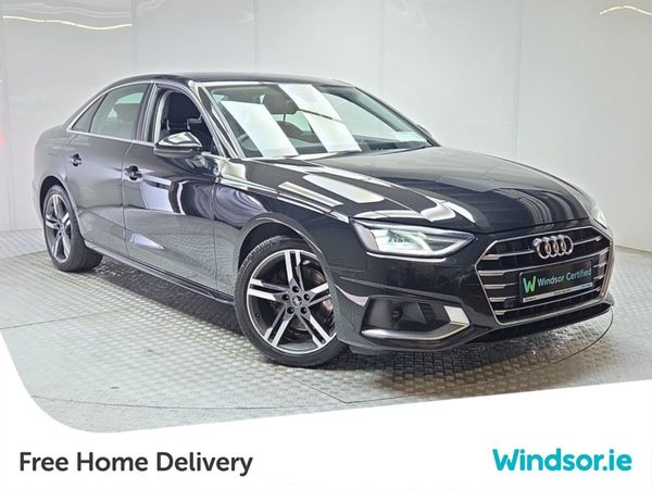 Audi A4 Saloon, Diesel, 2021, Black