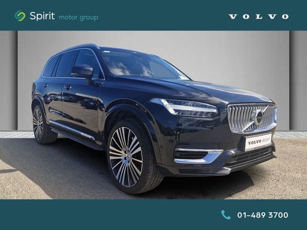 Volvo XC90 SUV, Petrol Plug-in Hybrid, 2021, Black